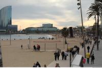 background barcelona beach 0001